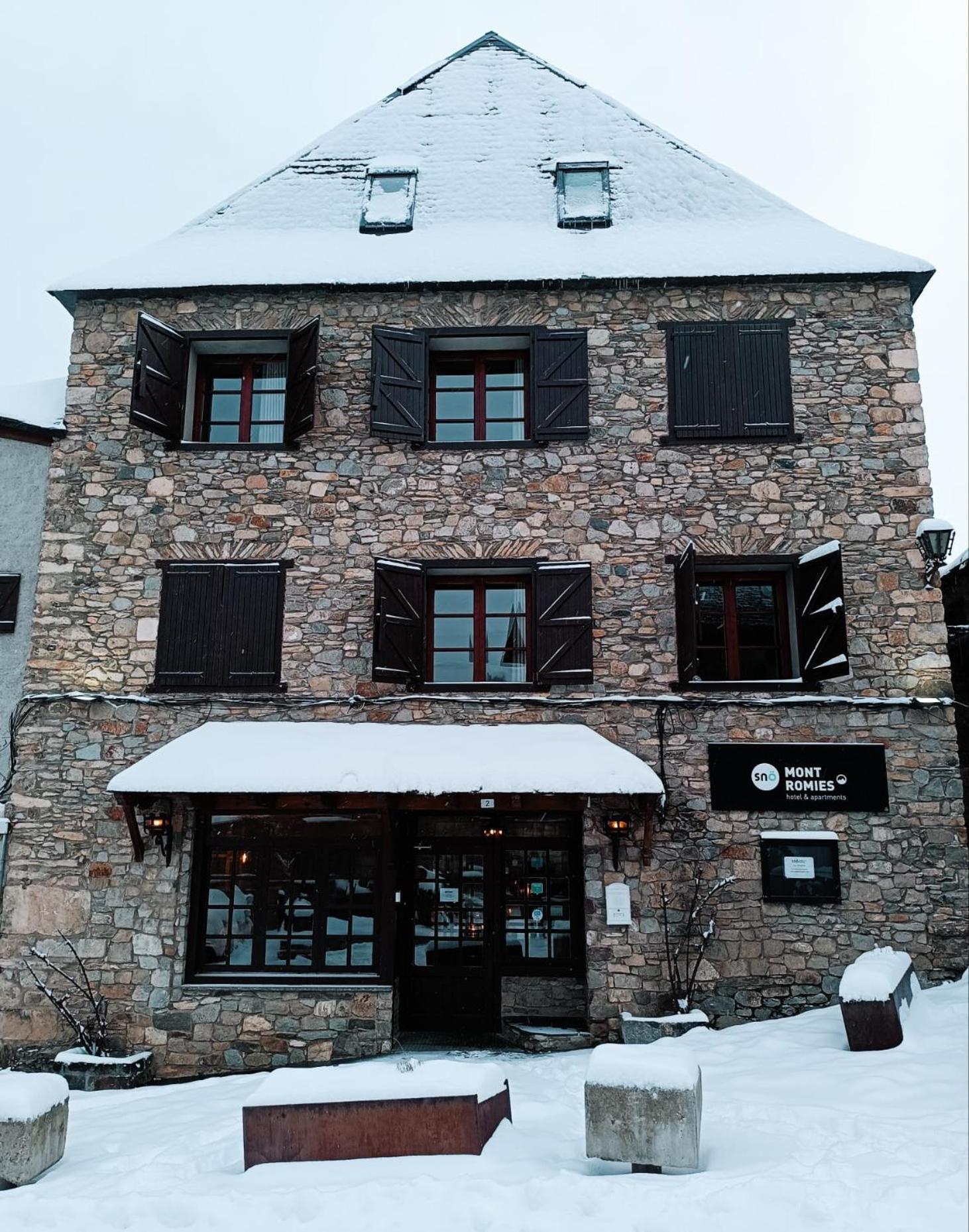 Salardú Hotel Snoe Mont Romies מראה חיצוני תמונה